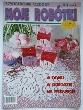 Moje robótki - Szydełkowe ozdoby nr 9/2002