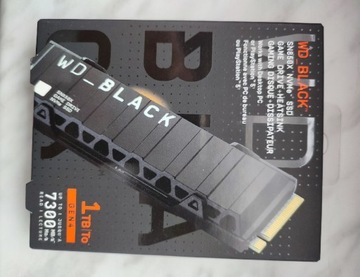 Dysk SSD WD Black SN850X 1TB. M.2 NVMe PCIe 4.0 x4