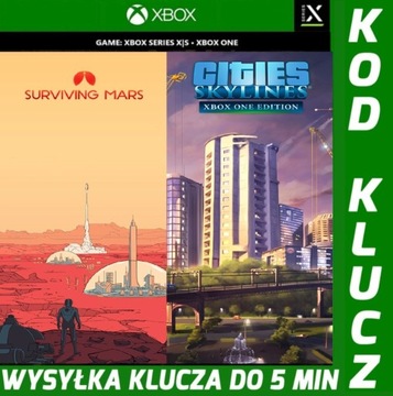 Cities:Skylines+Surviving Mars XBOX I SERIES KLUCZ