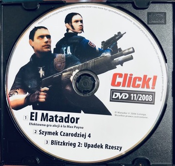Gry PC Click 2008: El Matador, Szymek Czarodziej 4