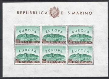 San Marino 1961 - EUROPA CEPT, Mi 700** arkusik