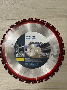 Tarcza tnąca NOZAR Spezial Rip Cut 300x20 mm