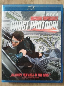 Ghost Protocol Mission Impossible blu-ray  PL 
