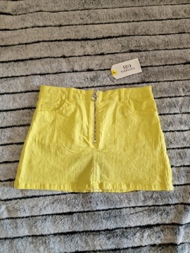 Żółta spódniczka miniówka Terranova r. 140-146