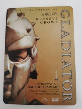 DVD Gladiator PL Metalbox kolekcjonerskie 