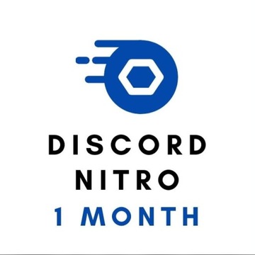 Discord nitro | 1 Miesiąc | Każde konto
