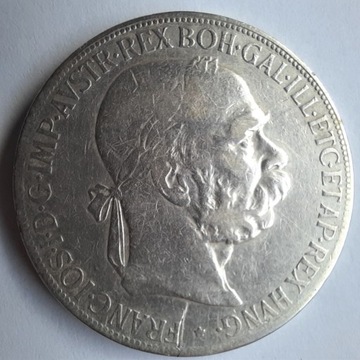 5 koron  1900 Austria , Ag900, N-8.525.000 szt.