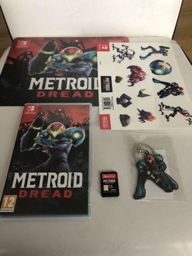 METROID DREAD NINTENDO SWITCH + zestaw gadżetów 