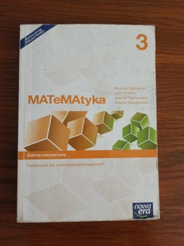 Matematyka 3 Podręcznik Zakres rozszerzony