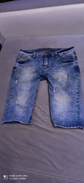 Krótkie spodenki męskie  jeans  W 33