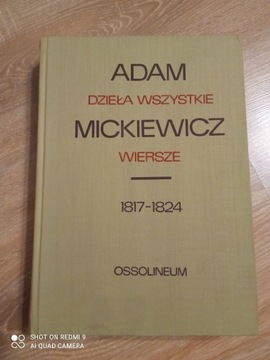 Wiersze Adam Mickiewicz