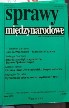 "Sprawy międzynarodowe" X-XII / 2006