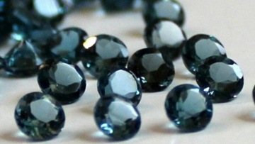 Naturalny Topaz London Blue 4 mm