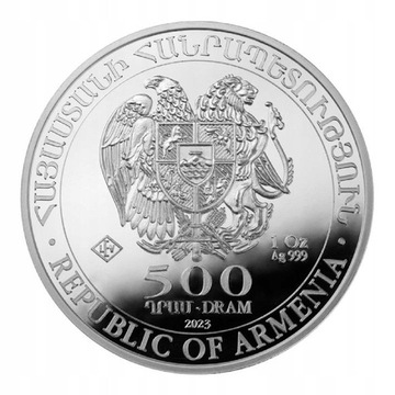 Arka Noego 2023 - 1 uncja - srebrna moneta
