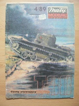 Mały Modelarz 4/89 T-38 czołg