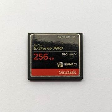 Karta pamięci SanDisk CF 256GB Extreme PRO