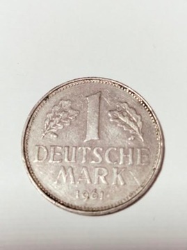 MONETA RFN Niemcy 1 Deutsche Mark marka 1961