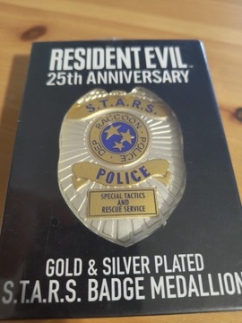 Resident Evil 25th S.T.A.R.S. złoto srebro horror