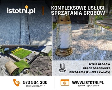 Sprzątanie grobów Kielce, opieka nad grobami