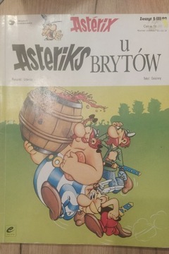 Asterix u Brytów -komiks zeszyt 5 1992