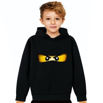 Bluza z kapturem NINJAGO Spinjitzu LEGO Klocki 128