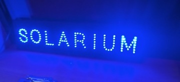 Solarium Tablica Logo Neon Szyld Reklama Led