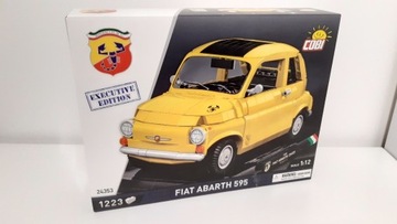 COBI 24353 - Fiat Abarth 595 skala 1:12 Executive