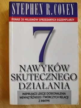 7 nawyków skutecznego działania Covey stan bdb 