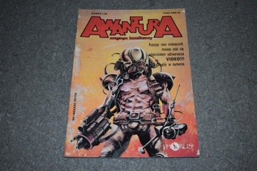 Awantura 1/90 magazyn komiksowy czasopismo 1990