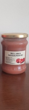 Mus z jabłek ekologicznych 500g