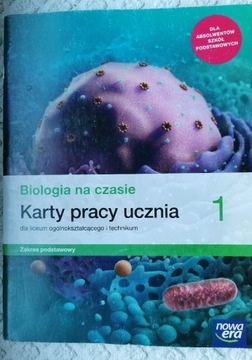 Biologia karty pracy ucznia 1 dla liceum i technik