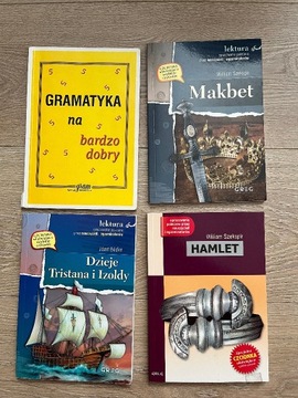 Gramatyka, Tristan i Izolda, Hamlet, Makbet Greg