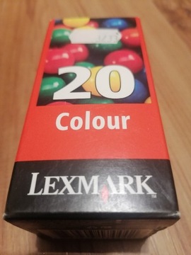 Lexmark 20 colour oryginał 