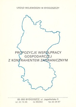 Historia Bydgoszczy Oferta współpracy wojew. 1990
