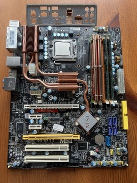 Płyta główna MSI P35 Neo2 + procesor + RAM