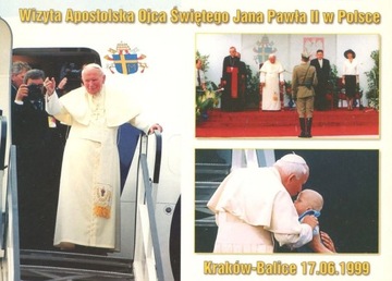 Jan Paweł II - Papież JP II - Kraków 1999r