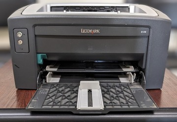 USZKODZONA Drukarka Lexmark E120 4506-100 szara