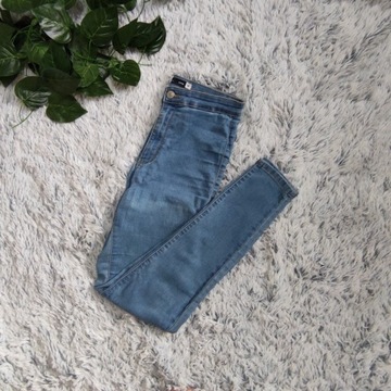 SINSAY Jeansy Skinny High Waist (z wysokim stanem)