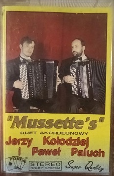 Mussettes duet akordeonowy - kaseta 