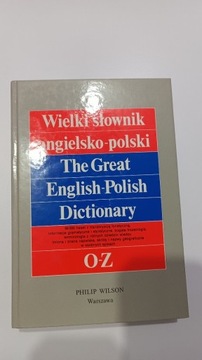 WIELKI SŁOWNIK ANGIELSKO-POLSKI