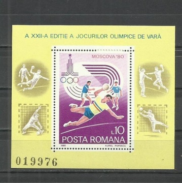 Rumunia 1980 - Piłka Ręczna **