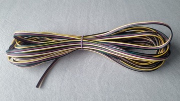Przewód do taśm LED RGB+CCT 6PIN AWG22 kabel -1m