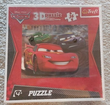 Puzzle 3D Cars 36elementów