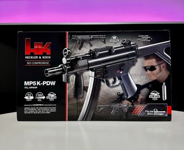 Wiatrówka Heckler&Koch MP5K-PDW 4,5 mm - idealna