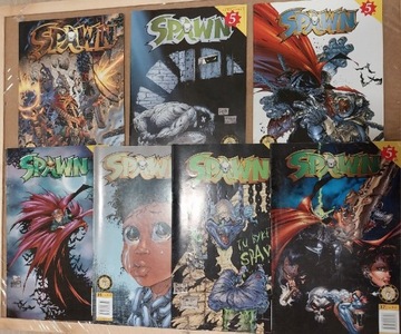 SPAWN 7 tomów z 2005 roku 