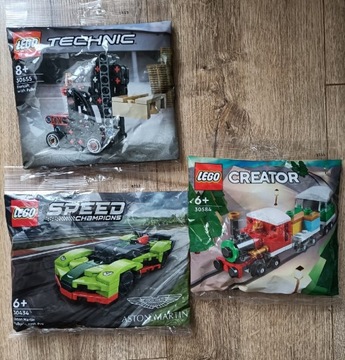 Nowe Lego 30434 Speed 30584 Creator 30655 Technic 