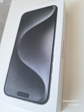 iPhone 15 Pro Max 256GB Tytan czarny - nowy