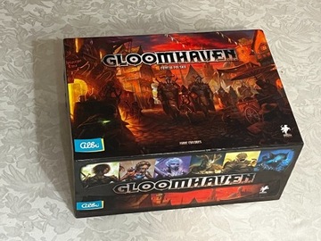 Gloomhaven (PL) + drewniany organizer + dodatek