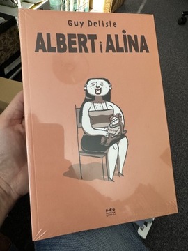 Albert i Alina Guy Delisle nowy folia