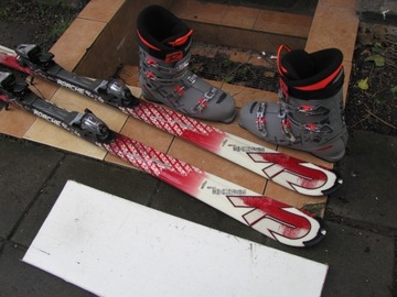 NARTY K2 177cm + ŁADNE BUTY ROSSIGNOL nr.46-47